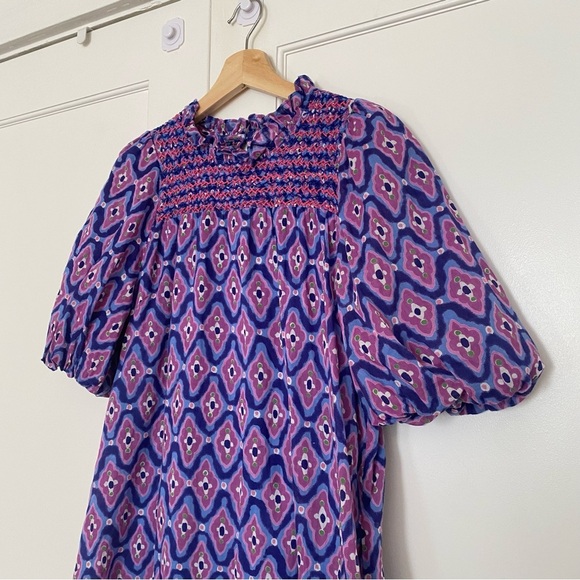 BANJANAN Women's Nicole Dress - surreal dream abstract - Picture 6 of 7